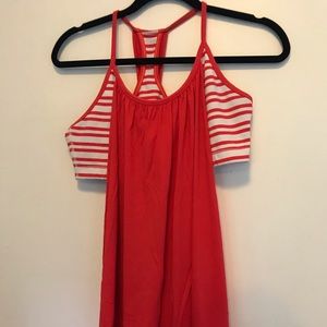 Red lululemon tank